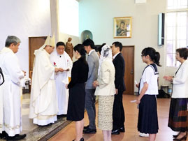 菊地大司教・山本神父